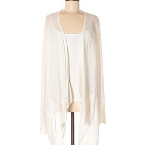 White Vera wang soft cardigan